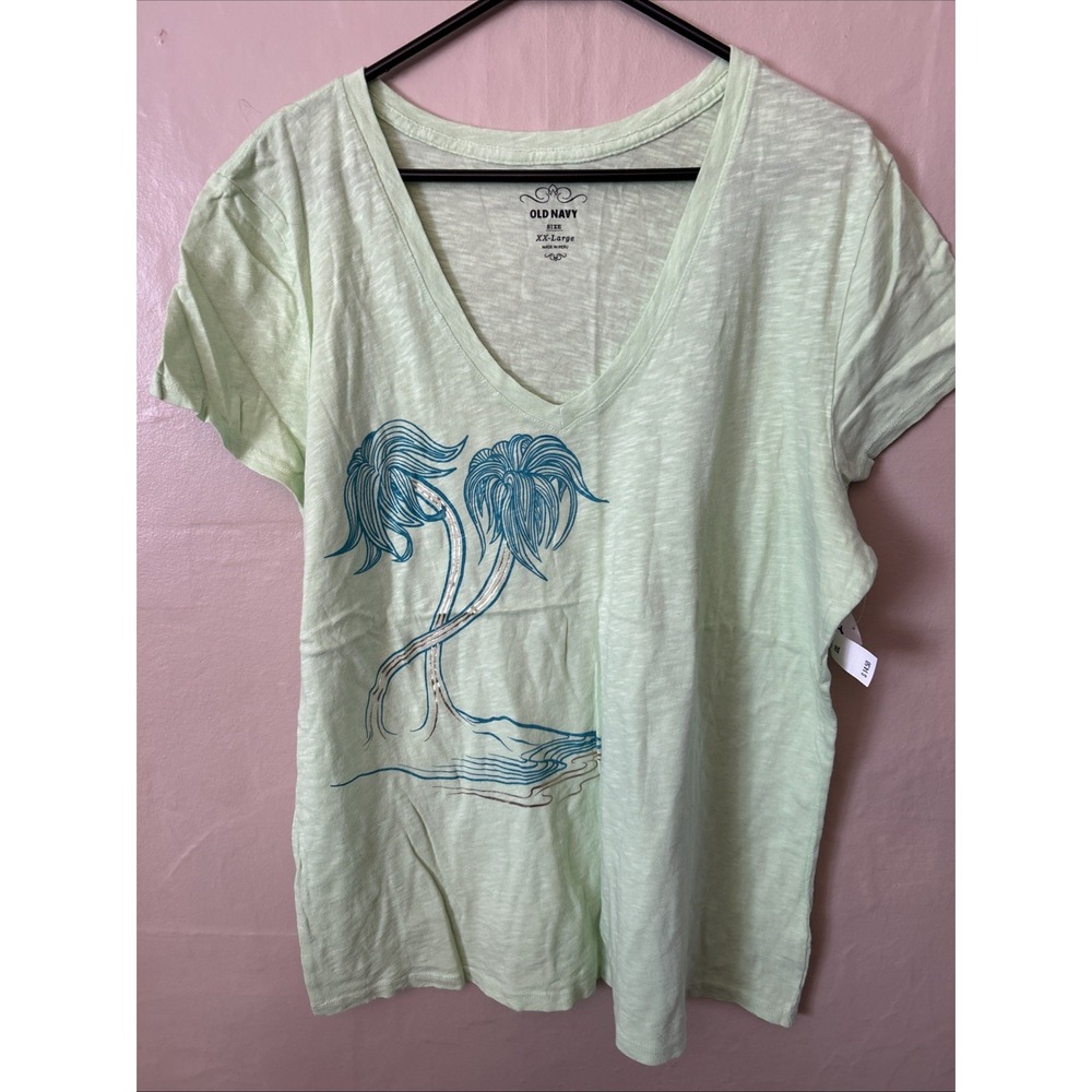 Old Navy XXL Lot 4 T Shirts Tops Different‎ Colors & Styles